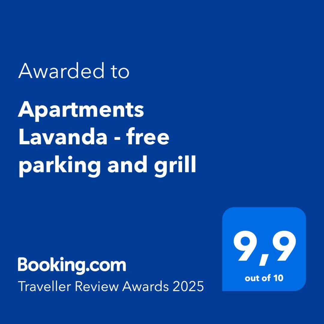 Apartments Lavanda - Free Parking And Grill Jezera Luaran gambar